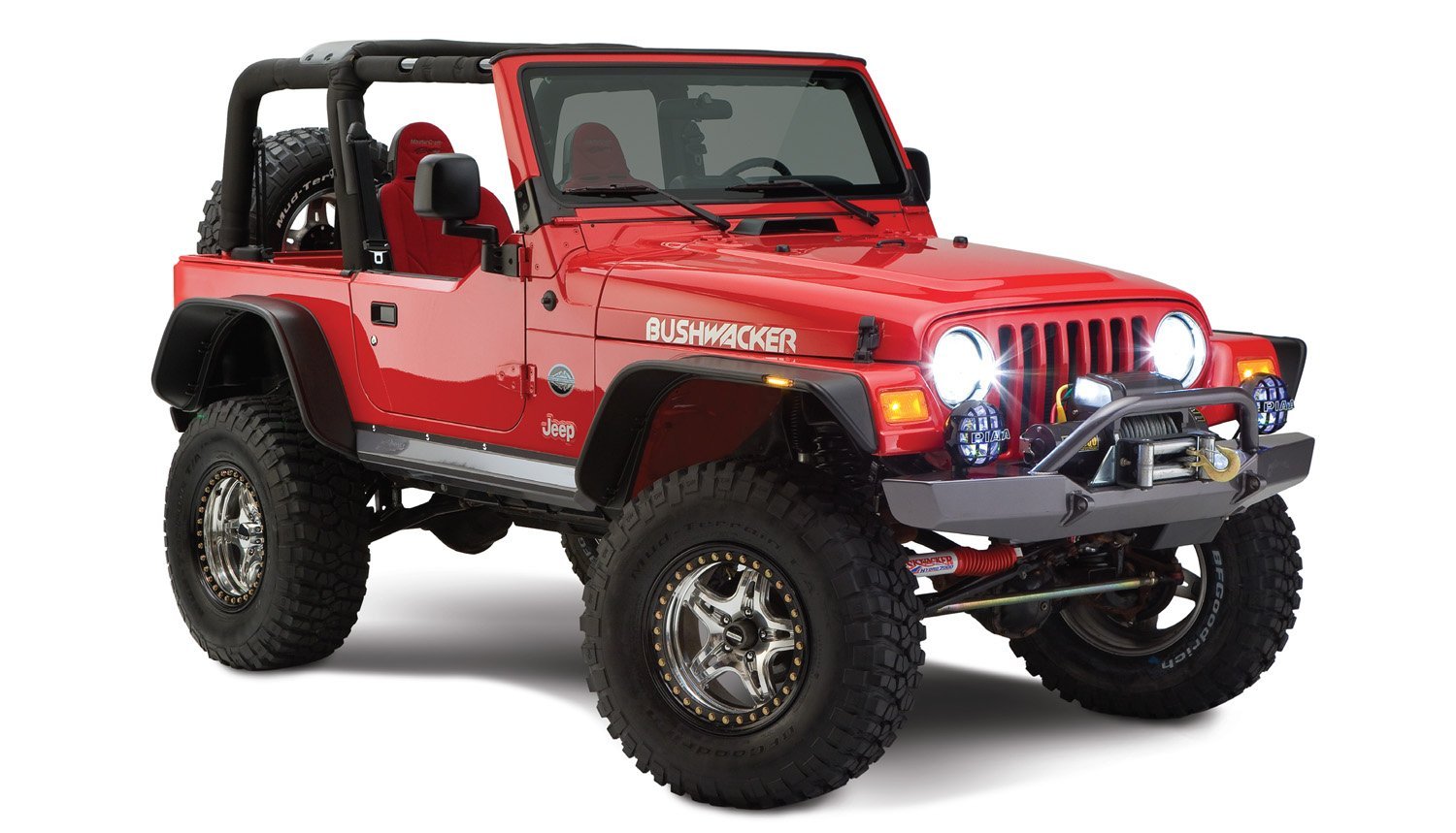 Bushwacker Fender Flares On Jeep